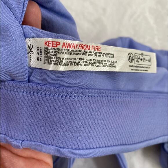 NWOT FP Movement Final Stretch Bra purple/lilac Women size M - Picture 9 of 10